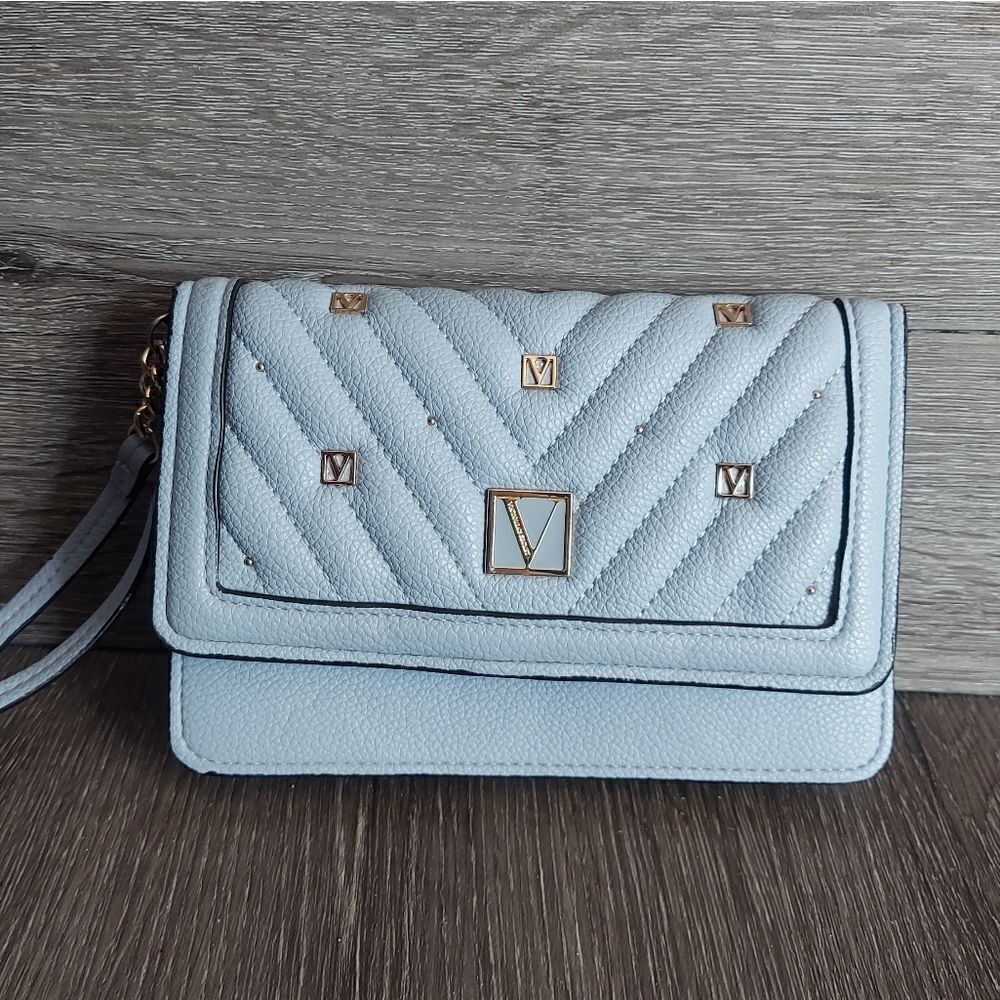 Victoria's Secret The Victoria Tech Wristlet Wallet Blue